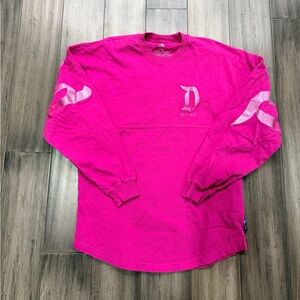 Disneyland Spirit Jersey Magenta With Glitter Sz XS